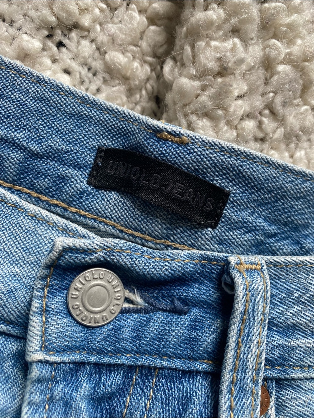 Uniqlo Light Blue High-Rise Women's Jeans